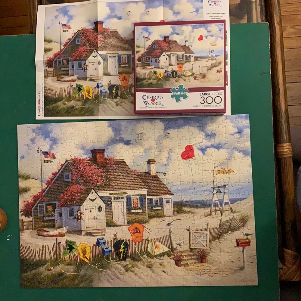 300 piece puzzle butterfield by Buffalo